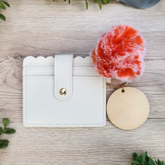 Wallet Keychain and Puff with Laser Engraved Charm - Being An Adult - Picture 5 of 11